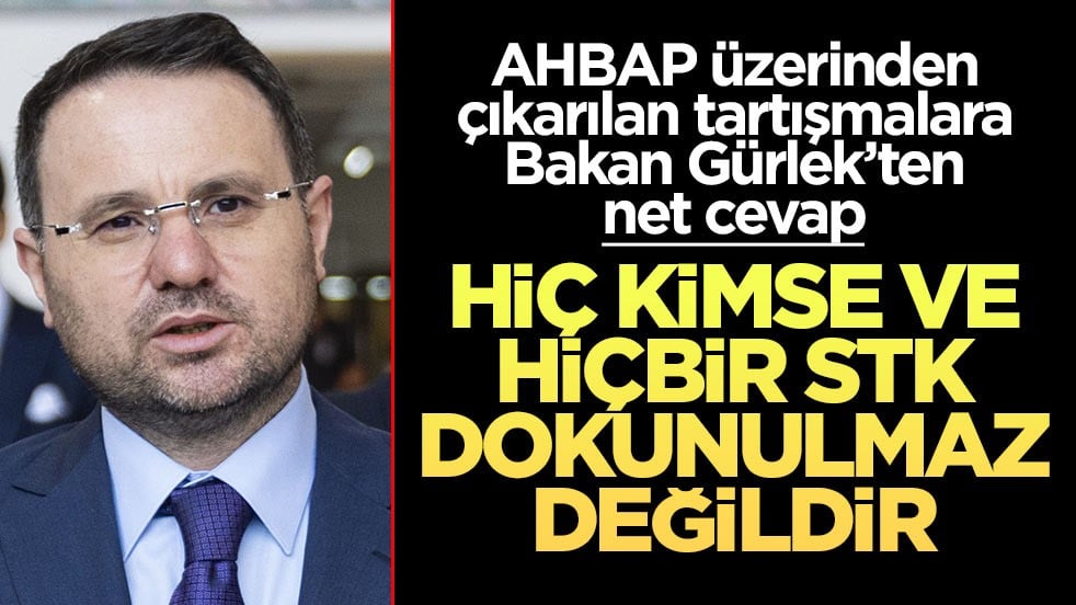 Bakan Gürlek: Gençlerimizi bunlara bırakmayacağız
