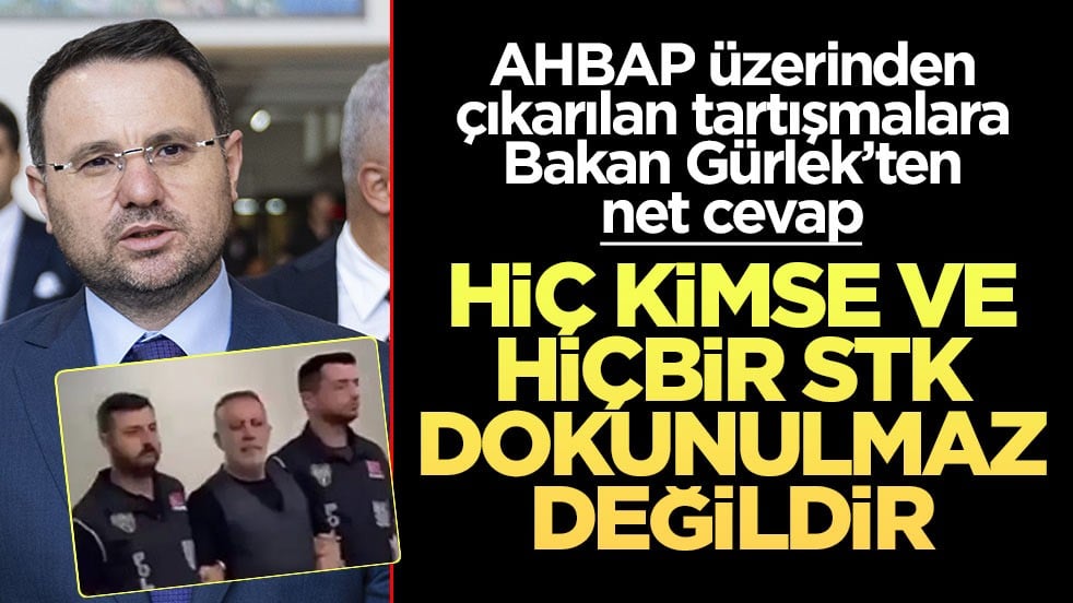 Bakan Gürlek: Gençlerimizi bunlara bırakmayacağız