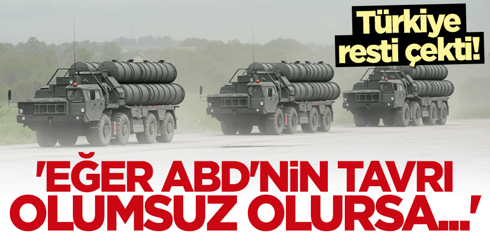 Bakan Hulusi Akar duyurdu: ABD'nin tavrı olumsuz olursa...