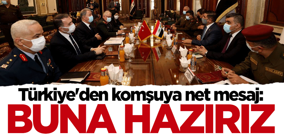 Bakan Hulusi Akar: Her türlü iş birliğine hazırız