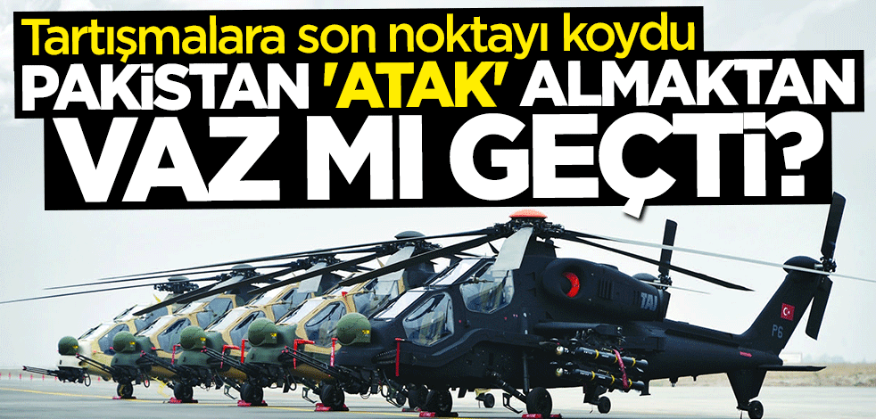 Bakan Hulusi Akar'dan "ATAK Helikopteri" açıklaması... Tartışmalara son noktayı koydu