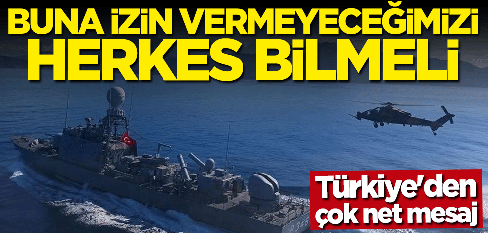 Bakan Hulusi Akar'dan çok net mesaj: Buna izin vermeyeceğimizi herkes bilmeli