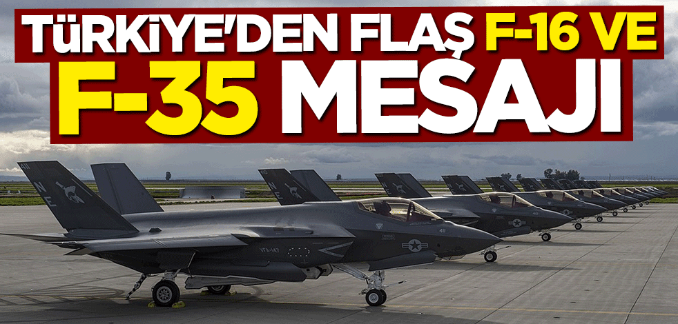 Bakan Hulusi Akar'dan "F-16" ve "F-35" açıklaması