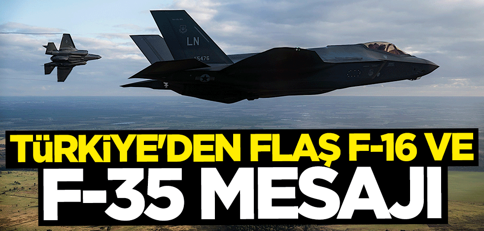 Bakan Hulusi Akar’dan F-16 ve F-35 açıklaması