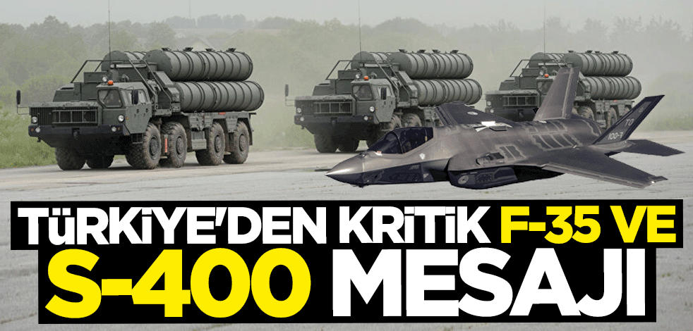 Bakan Hulusi Akar'dan F-35 ve S-400 açıklaması