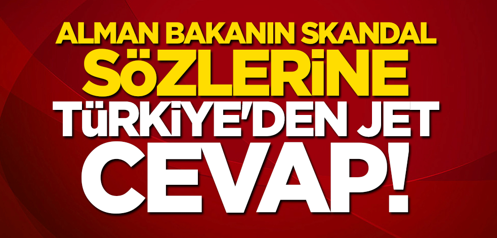Bakan Hulusi Akar'dan hadsiz Alman bakana jet cevap