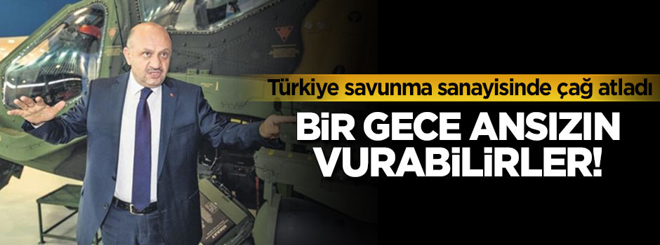 Bakan Işık milli silahlarımızı tanıttı