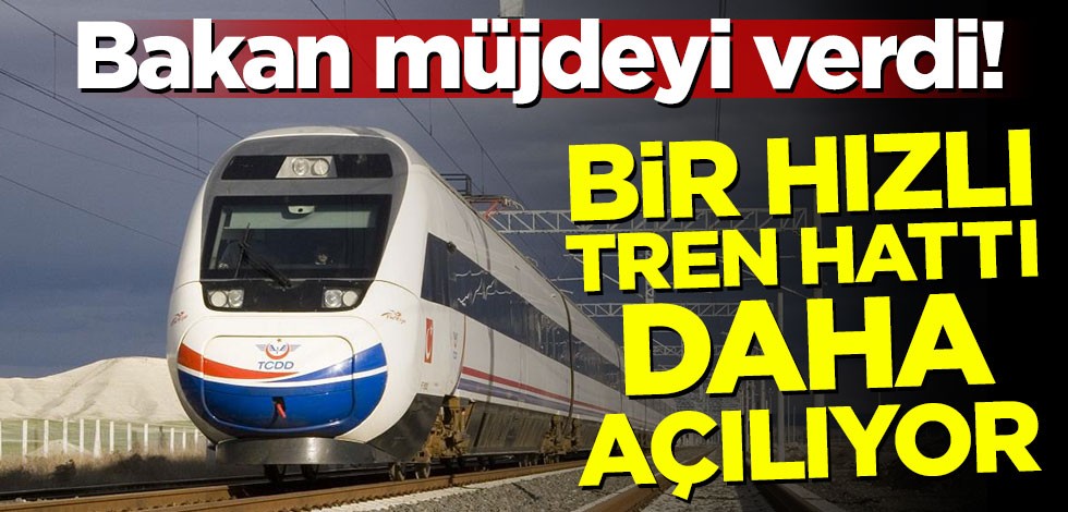 Bakan Karaismailoğlu müjdeyi verdi: Konya-Karaman hızlı tren hattı yıl sonunda açılacak