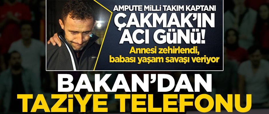 Bakan Kasapoğlu'ndan kaptana taziye telefonu