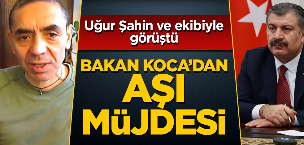 Bakan Koca: Biontech aşısında Türkiye’ye ayrılan kapasite artacak
