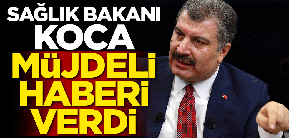 Bakan Koca'dan sağlık çalışanlarına müjdeli haber!