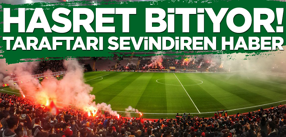 Bakan Koca'dan taraftarları sevindiren haber!