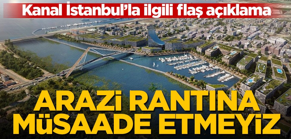 Bakan Kurum: Arazi rantına müsaade etmeyiz