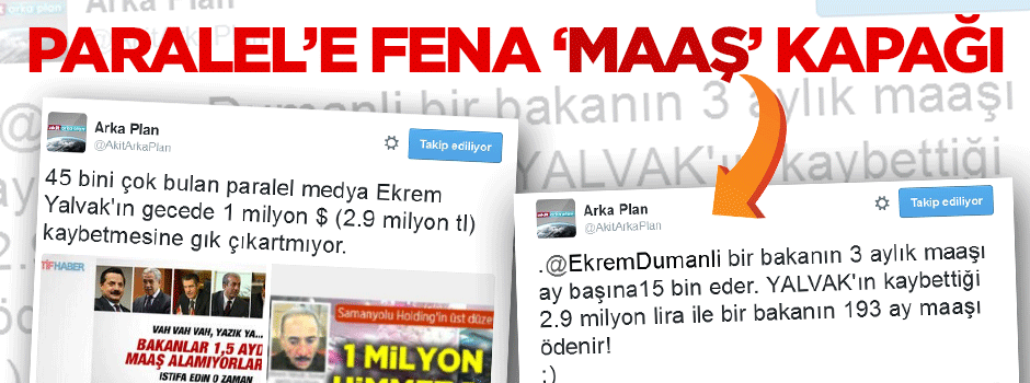 Bakan maaşlarına takan Paralel'e kumarbaz Ekrem Yalvak'lı kapak