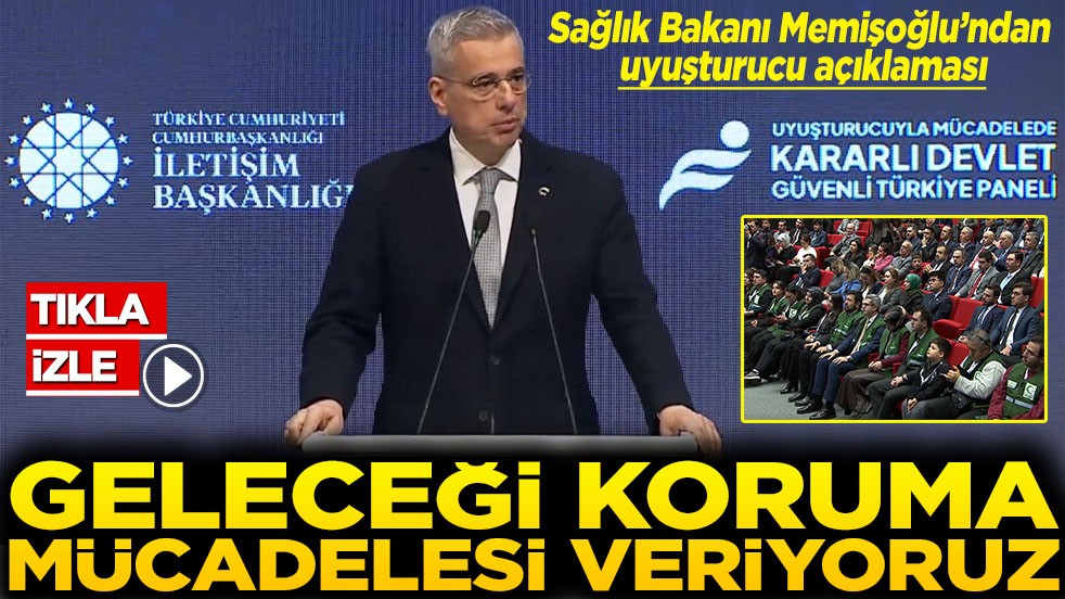 Bakan Memişoğlu Geleceği koruma mücadelesi veriyoruz