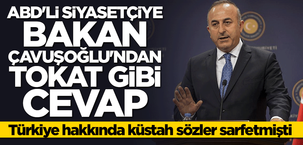 Bakan Mevlüt Çavuşoğlu'ndan Pelosi'ye sert tepki: İbretlik cehalet