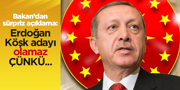 Bakan Müezzinoğlu: Erdoğan Cumhurbaşkanı olamaz, çünkü...