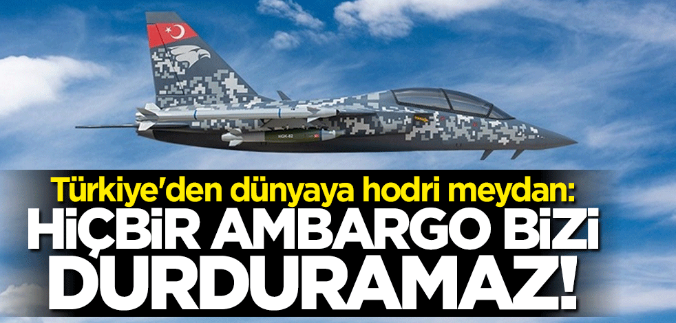 Bakan Mustafa Varank: Hiçbir ambargo Türkiye'yi durduramaz