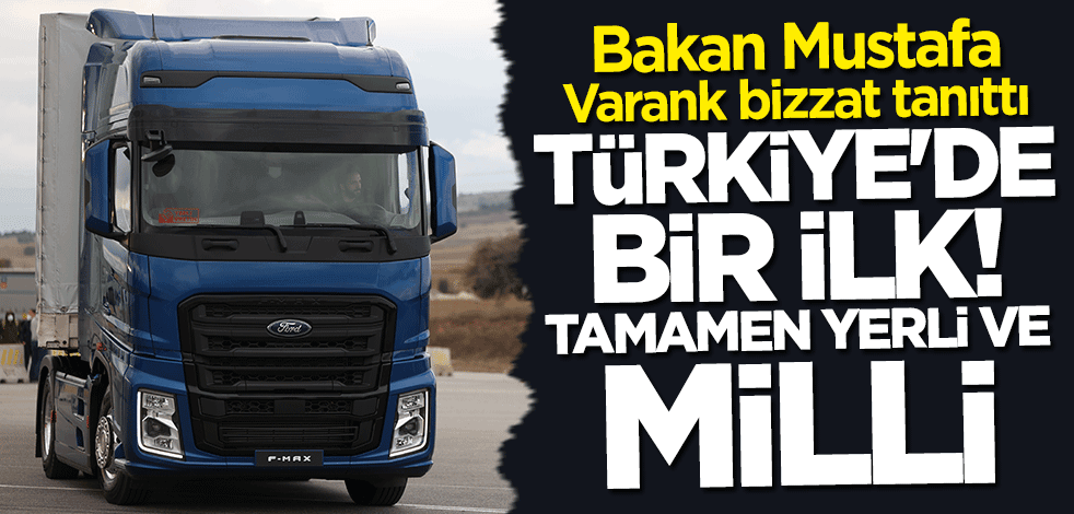 Bakan Mustafa Varank Türkiye'nin ilk yerli ve milli şanzımanını tanıttı