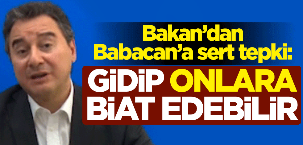 Bakan Mustafa Varank, Ali Babacan'a sert çıktı: Gidip onlara biat edebilir