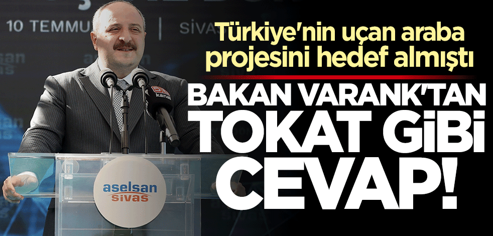 Bakan Mustafa Varank'tan çok sert cevap: Bunların vizyonu bu kadar