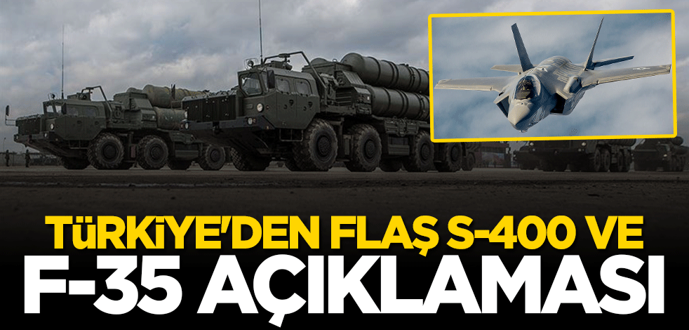 Bakan Mustafa Varank'tan kritik S-400 ve F-35 açıklaması