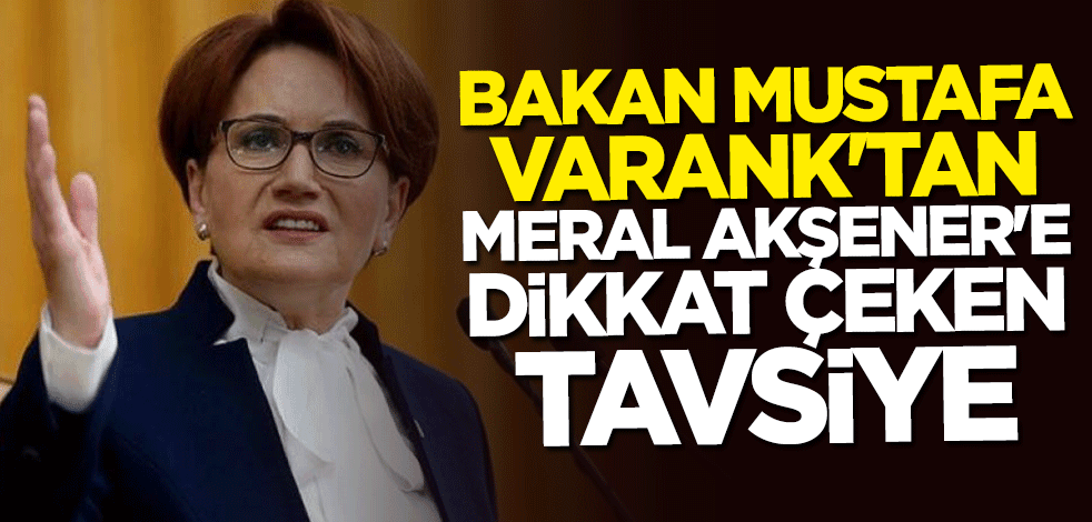 Bakan Mustafa Varank'tan Meral Akşener'e "prompter" tavsiyesi
