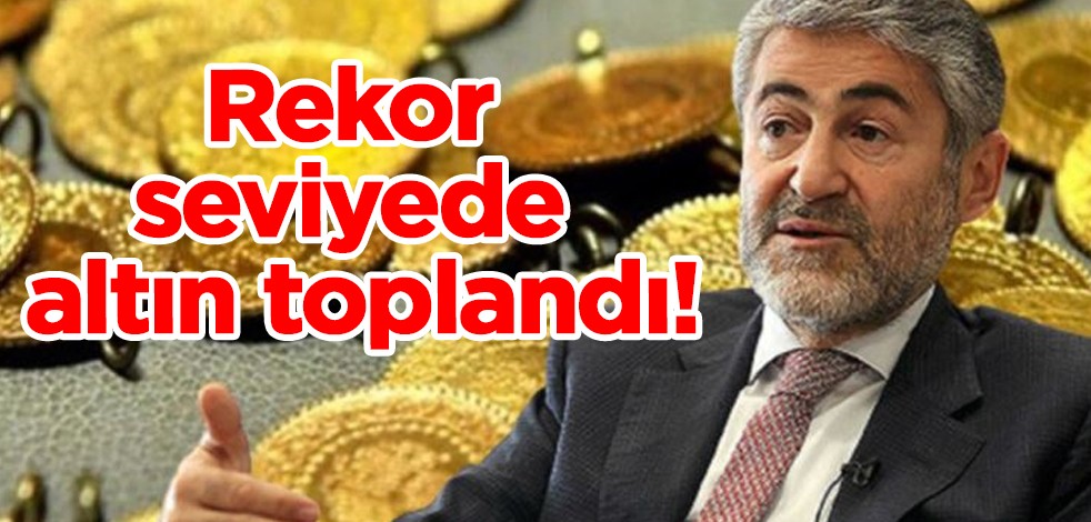 Bakan Nebati: Rekor seviyede altın toplandı! Enflasyonda düşüş yakın zamanda gerçekleşecek