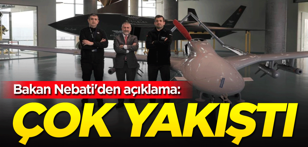Bakan Nebati'den açıklama: Çok yakıştı