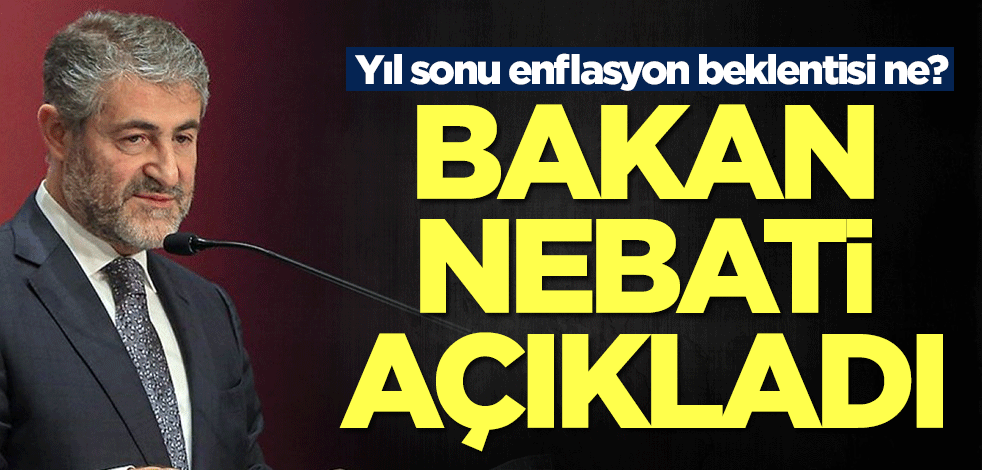 Bakan Nebati'den faiz ve enflasyon açıklaması