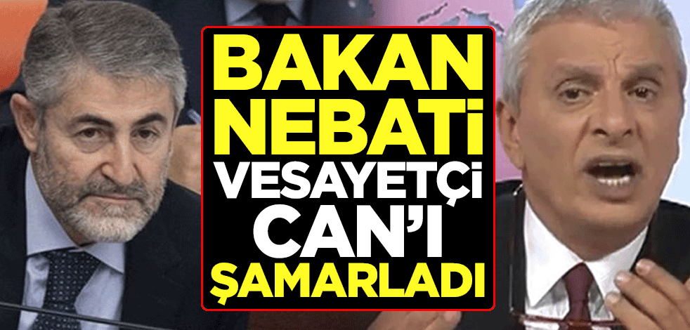 Bakan Nebati’den vesayetçi Can Ataklı’ya cevap