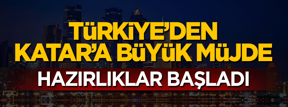 Bakan Nihat Zeybekci açıkladı: Katar için hazırlık var
