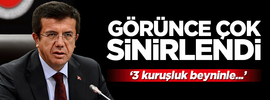 Bakan Nihat Zeybekci'den o gazeteye çok sert sözler