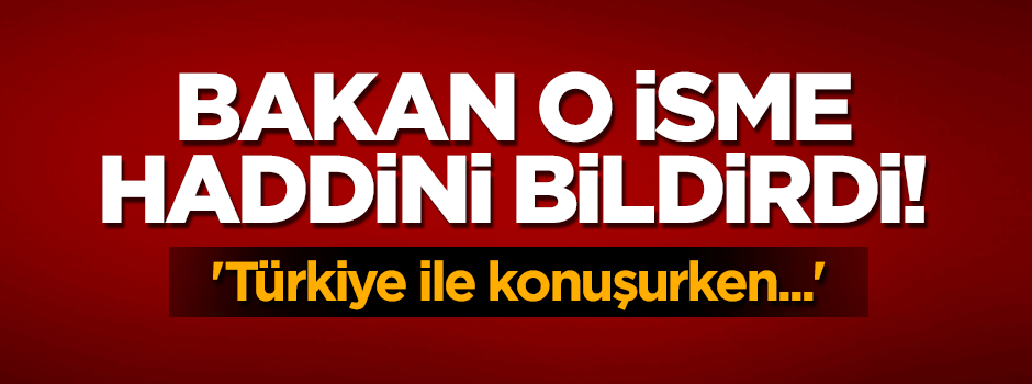 Bakan Ömer Çelik'ten AB'ye net mesaj verdi