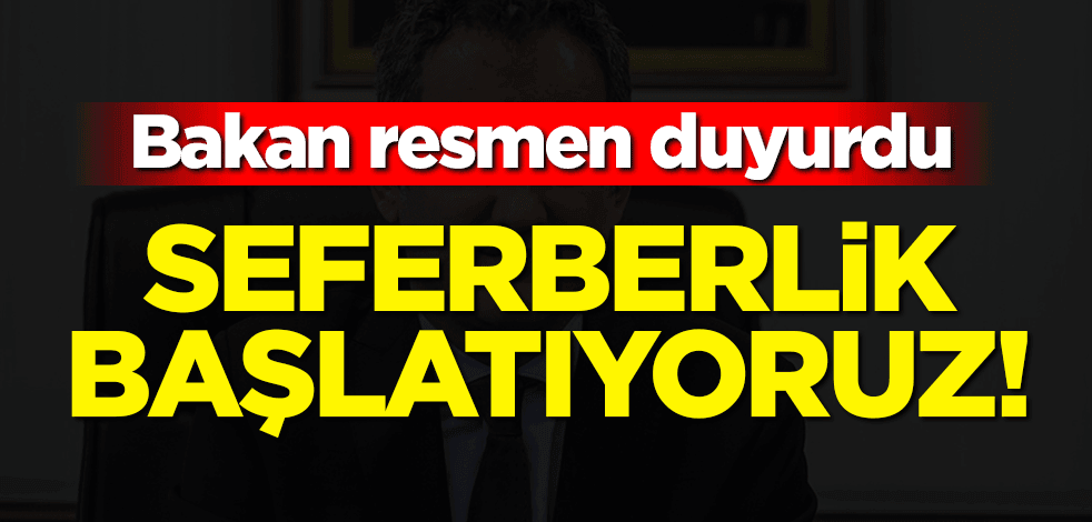 Bakan Özer duyurdu: Matematik seferberliği başlatacağız!