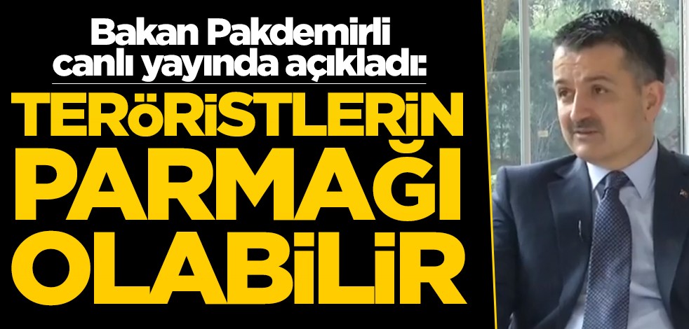 Bakan Pakdemirli'den Akit TV'de önemli açıklamalar