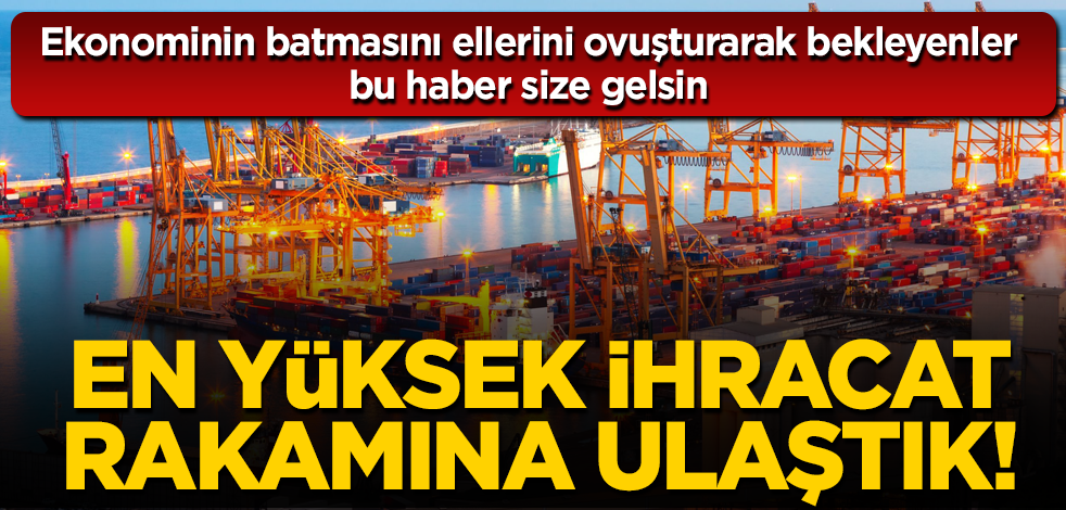 Bakan Pekcan açıkladı! Ekim ayı ihracat rakamlarında sevindiren gelişme