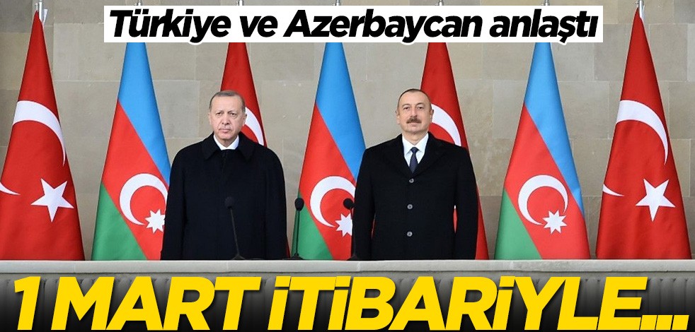 Bakan Pekcan duyurdu: Azerbaycan ile 1 Mart itibariyle...