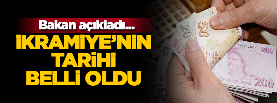 Bakan Sarıeroğlu, ikramiyenin tarihini açıkladı!