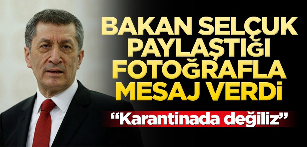 Bakan Selçuk, paylaştığı çoban fotoğrafıyla mesaj verdi