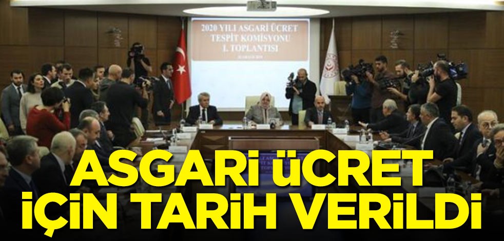 Bakan Selçuk'tan asgari ücret açıklaması! Tarih verdi