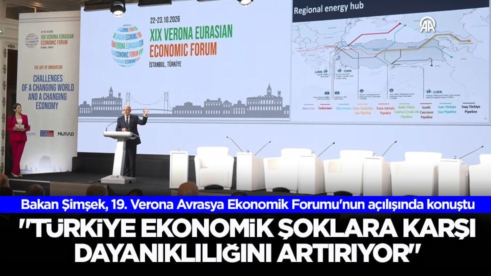 Bakan Şimşek: Türkiye, ekonomik şoklara karşı dayanıklılığını artırıyor