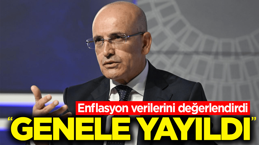 Bakan Şimşek’ten flaş enflasyon açıklaması