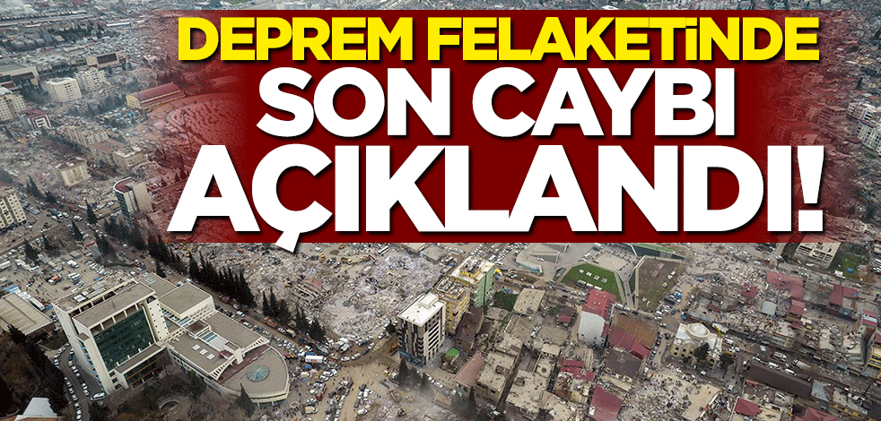 Bakan Soylu depremin son bilançosunu açıkladı