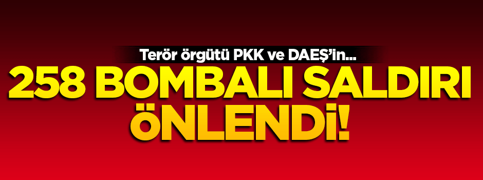 Bakan Soylu, engellenen terör eylemlerinin sayısını açıkladı!