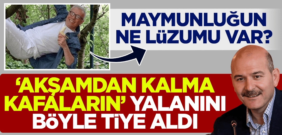 Bakan Soylu, Ertuğrul Özkök'ün Formula 1 yarışındaki 'şampanya' yalanını tiye aldı!