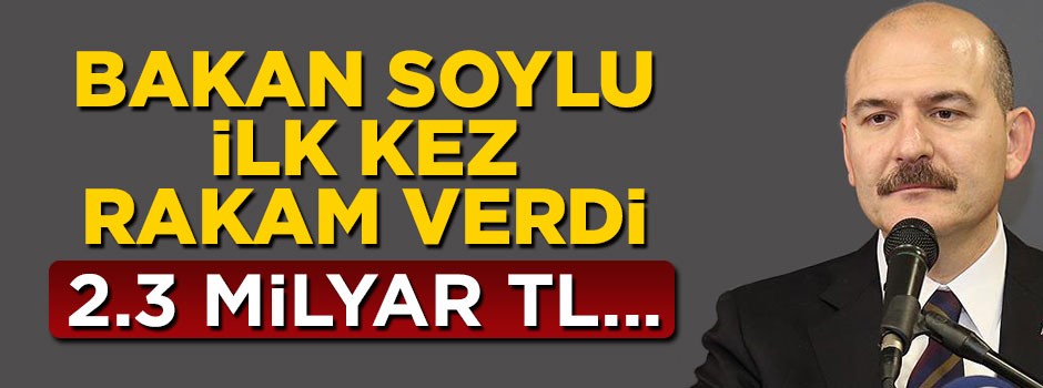 Süleyman Soylu ilk kez rakam verdi: Kayyım atanmış belediyelerde 2.3 milyar TL'lik yatırım