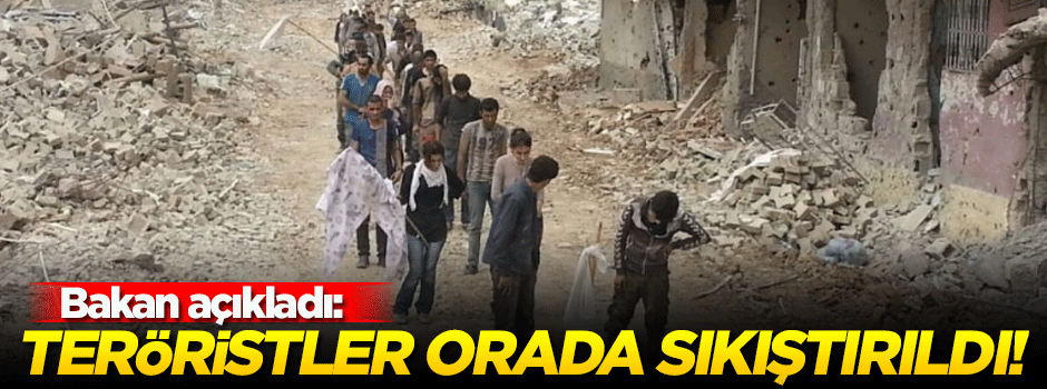 Bakan Soylu: Teröristleri orada kıstırdık