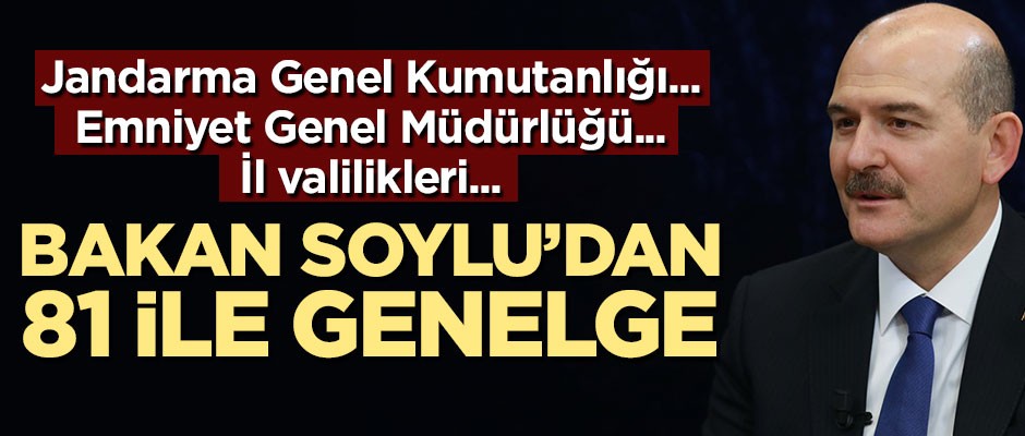 Bakan Soylu’dan 81 ile ‘trafikte yaz tedbirleri’ genelgesi