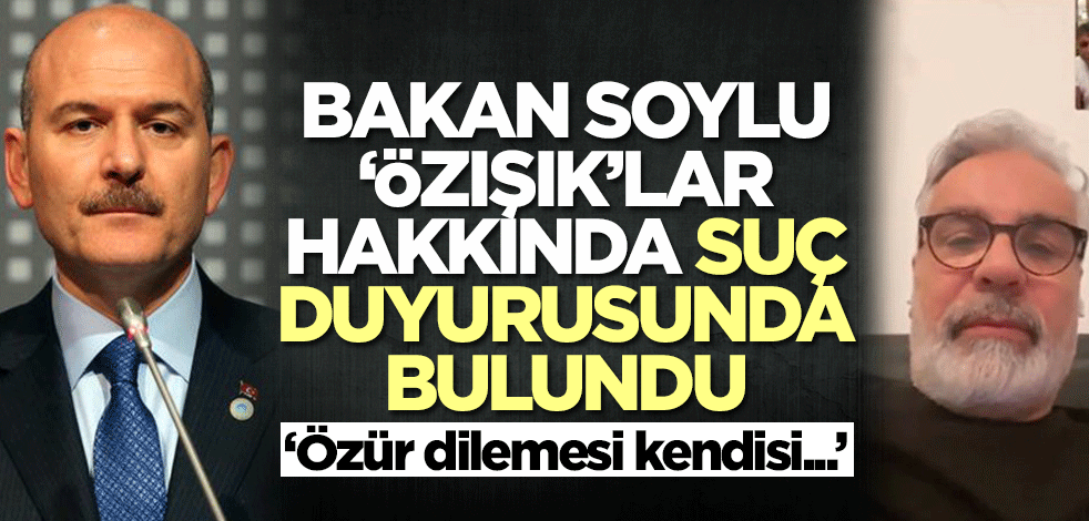 Bakan Soylu'dan Hadi ve Süleyman Özışık hakkında suç duyurusu: Özür dilemesi...
